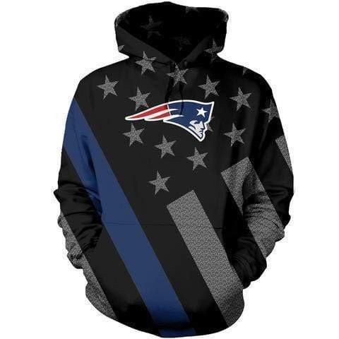 New England Patriots 3D All Over Print Hoodie & Zip Hoodie