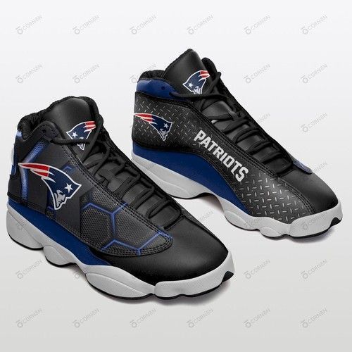 New England Patriots JD13 Sneakers Shoes for Men & Women | Custom Fan Gift