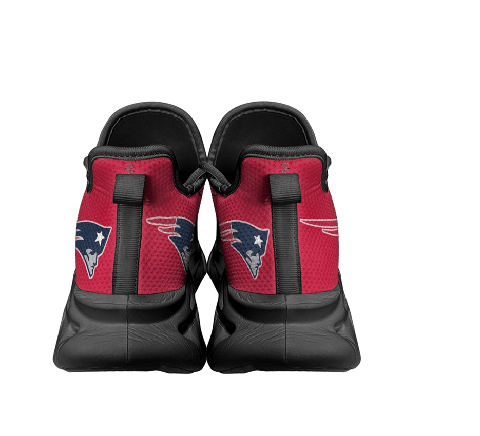 New England Patriots Max Soul Shoes Sneakers for Men And Women – NFL Football Fan Shoes, Team Sneakers - Image 3
