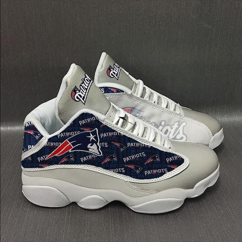New England Patriots NFL JD13 Sneakers Shoes for Men & Women | Custom Fan Gift
