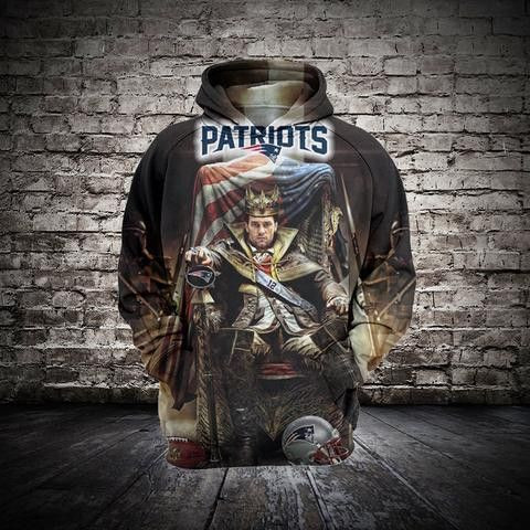 New England Patriots Tom Brady Game Of Throne 3D All Over Print Hoodie & Zip Hoodie