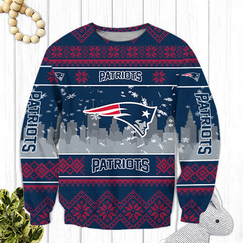 New England Patriots Ugly Christmas Sweater,