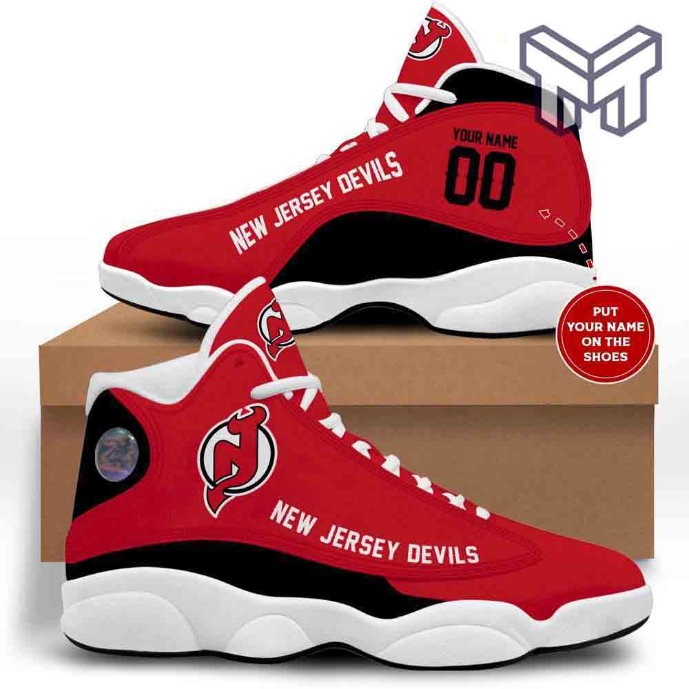 New Jersey Devils JD13 Sneakers Shoes for Men & Women | Custom Fan Gift