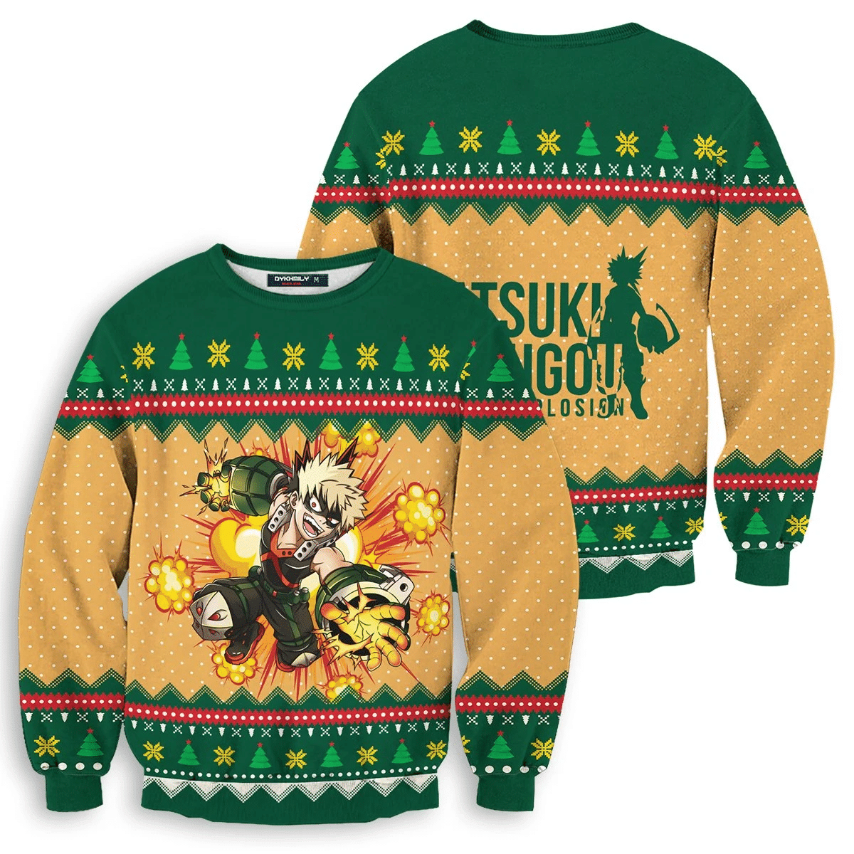 New Katsuki Boom Ugly Christmas Sweater