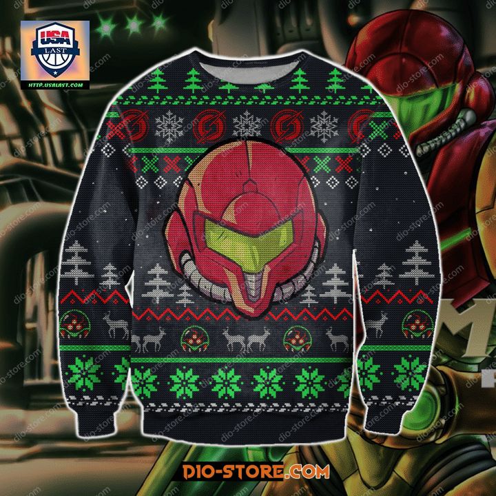 New Metroid Game Christmas Sweater