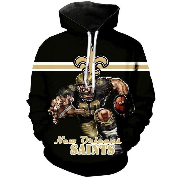 New Orleans Saints 3D All Over Print Hoodie & Zip Hoodie