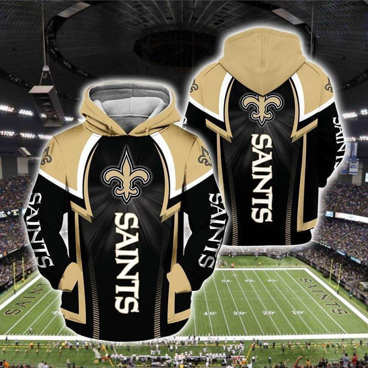 New Orleans Saints 3D All Over Print Hoodie & Zip Hoodie