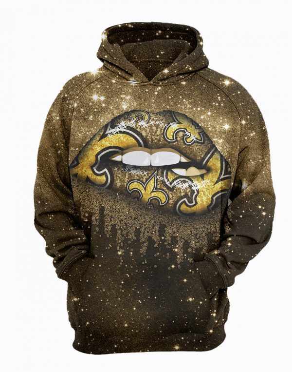 New Orleans Saints 3D All Over Print Hoodie & Zip Hoodie