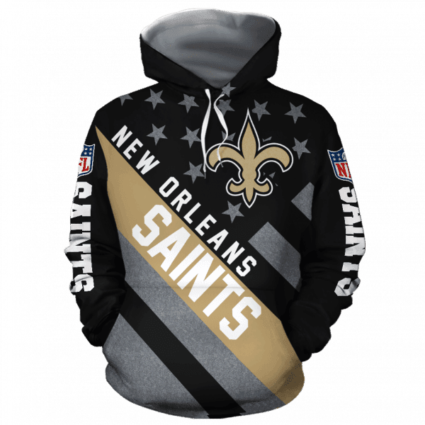 New Orleans Saints 3D All Over Print Hoodie & Zip Hoodie