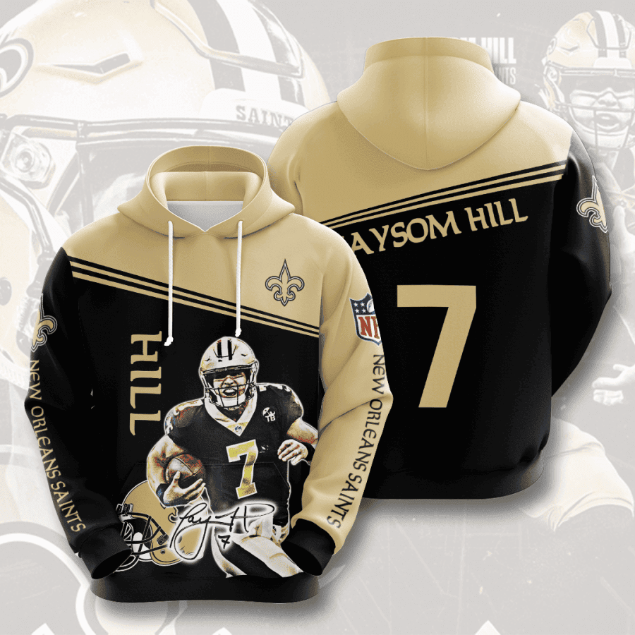 New Orleans Saints 3D All Over Print Hoodie & Zip Hoodie