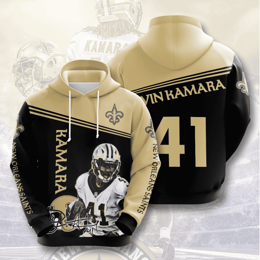 New Orleans Saints 3D All Over Print Hoodie & Zip Hoodie