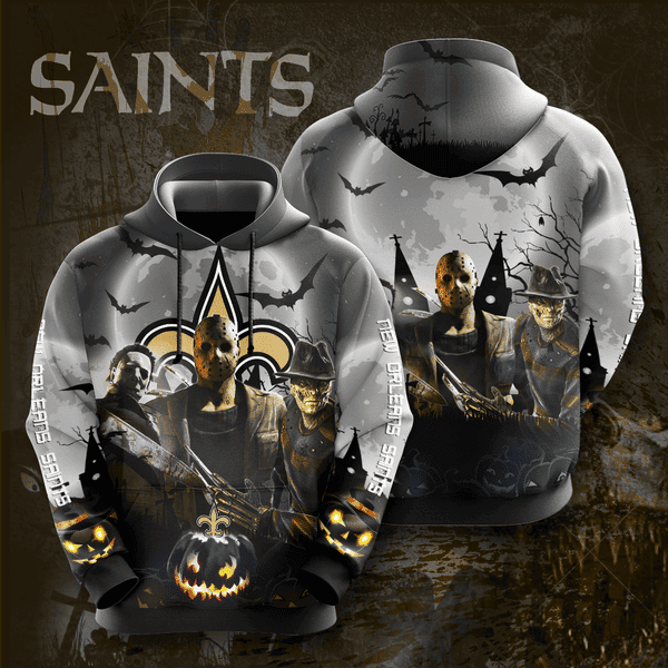 New Orleans Saints 3D All Over Print Hoodie & Zip Hoodie