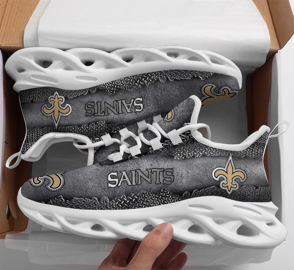 New Orleans Saints Max Soul Shoes Sneakers for Men And Women – NFL Football Fan Shoes, Team Sneakers