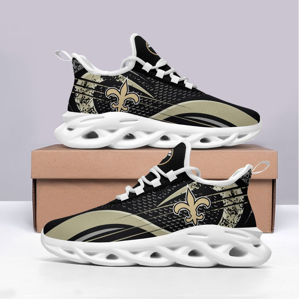 New Orleans Saints Max Soul ShoesSneakers for Men And Women – NFL Football Fan Shoes, Team Sneakers