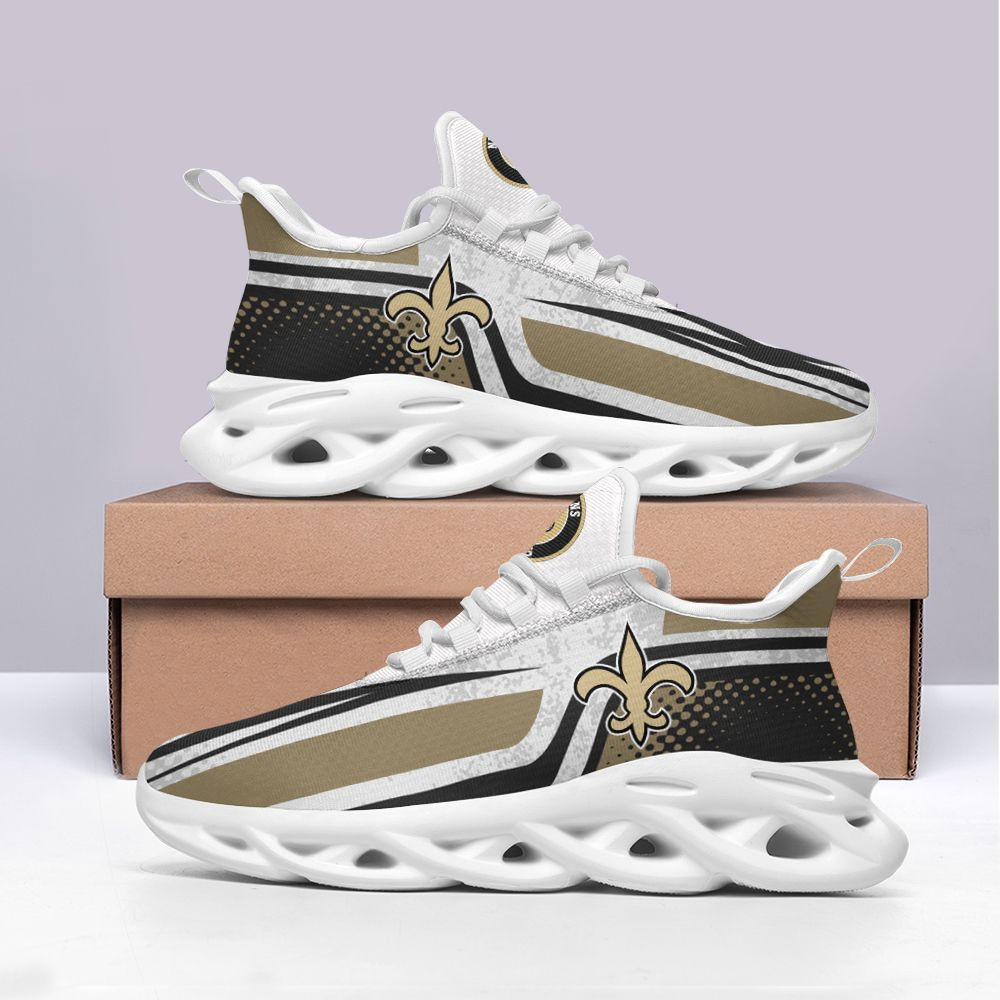New Orleans Saints Max Soul ShoesSneakers for Men And Women – NFL Football Fan Shoes, Team Sneakers