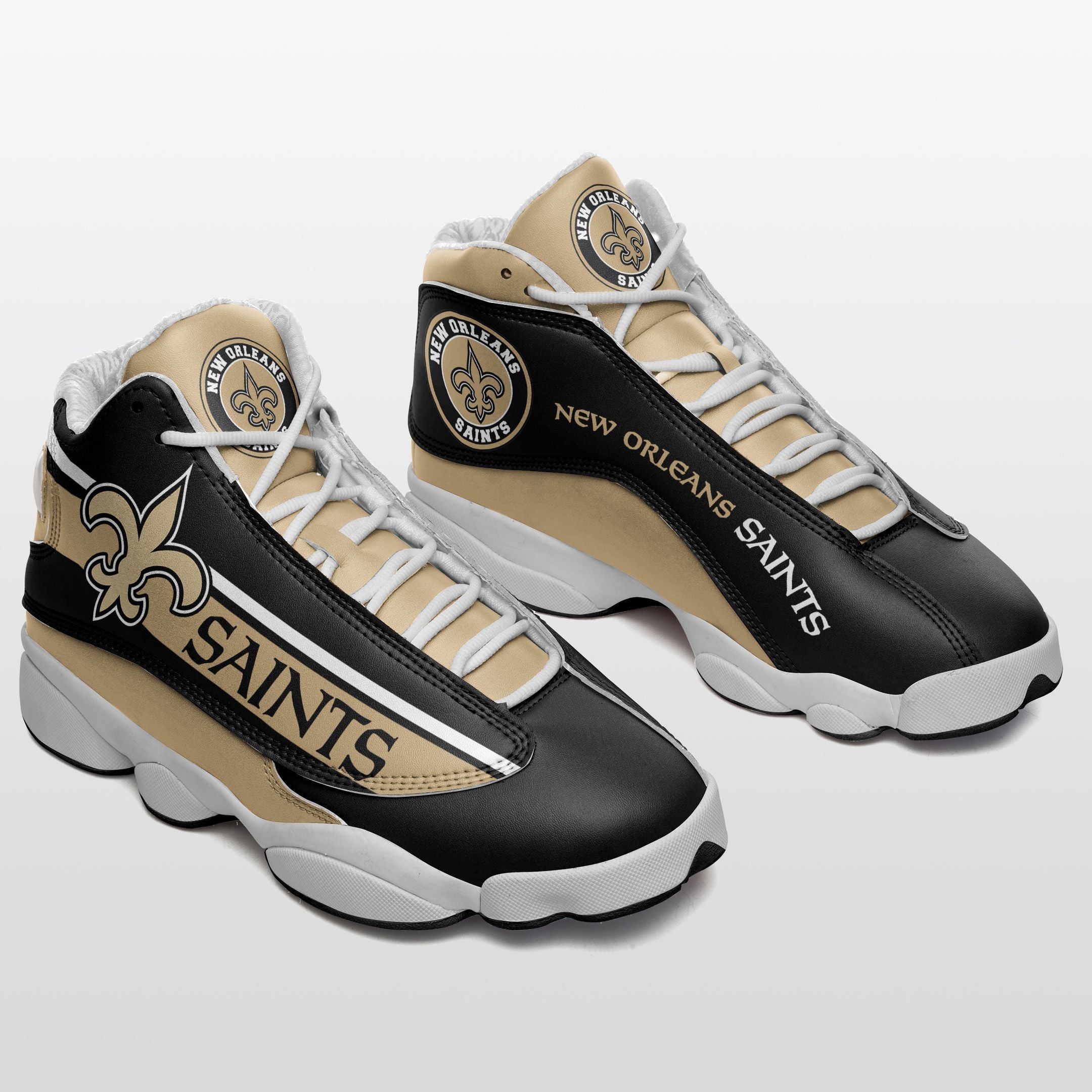New Orleans Saints NFL JD13 Sneakers Shoes for Men & Women | Custom Fan Gift