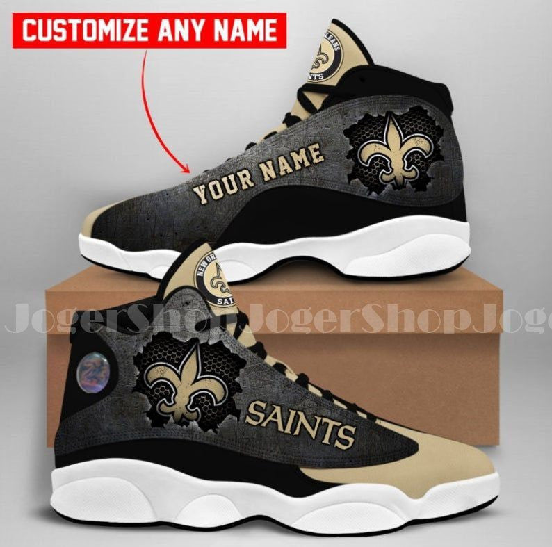 New Orleans Saints NFL JD13 Sneakers Shoes for Men & Women | Custom Fan Gift