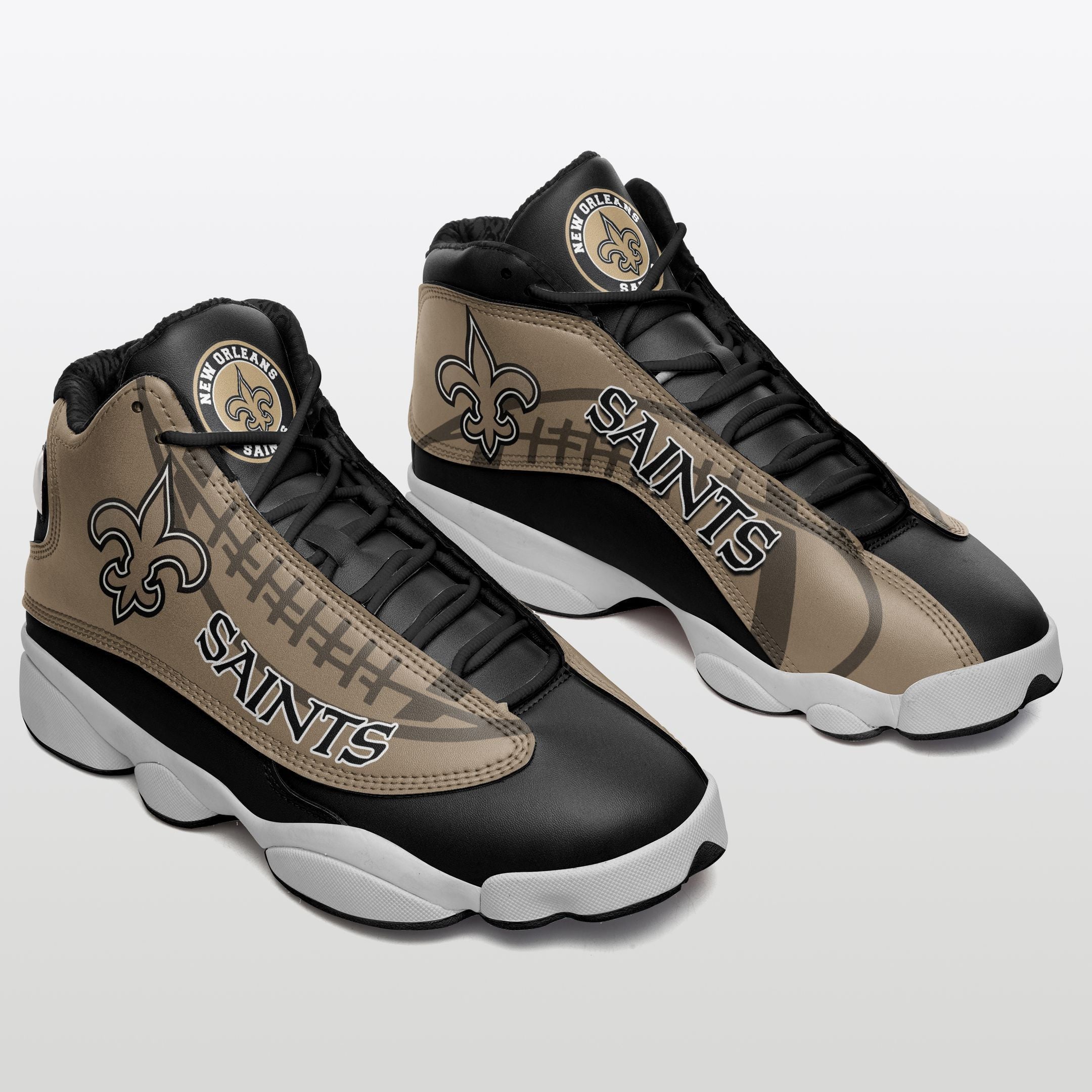 New Orleans Saints NFL JD13 Sneakers Shoes for Men & Women | Custom Fan Gift