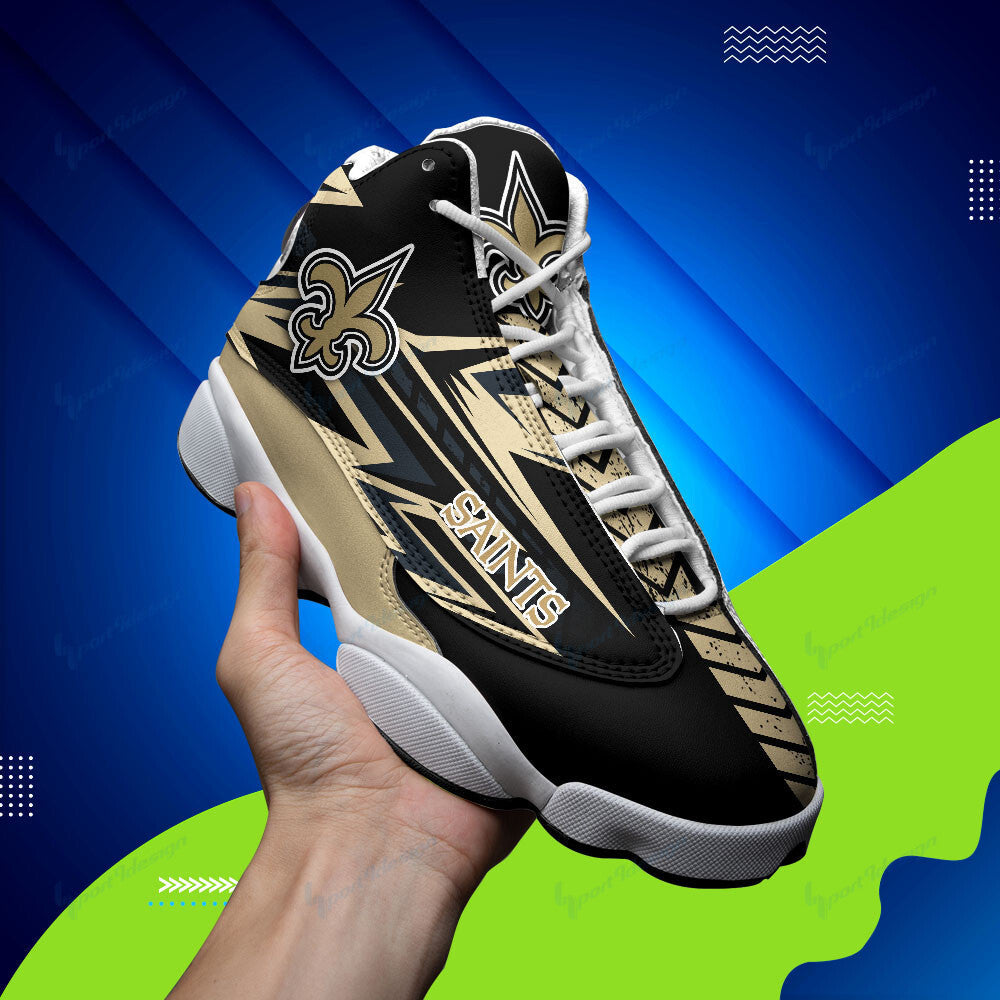 New Orleans Saints NFL JD13 Sneakers Shoes for Men & Women | Custom Fan Gift
