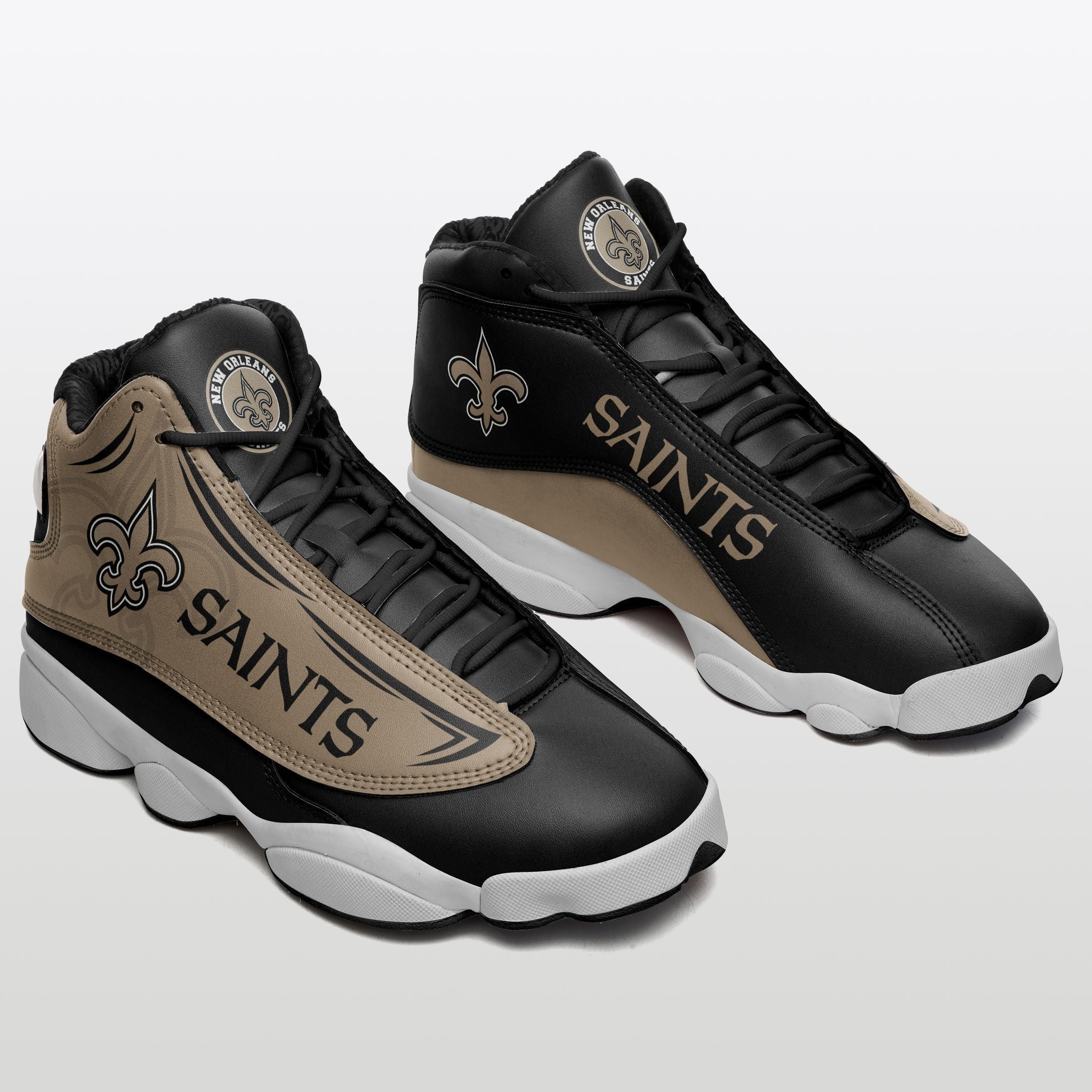 New Orleans Saints NFL JD13 Sneakers Shoes for Men & Women | Custom Fan Gift