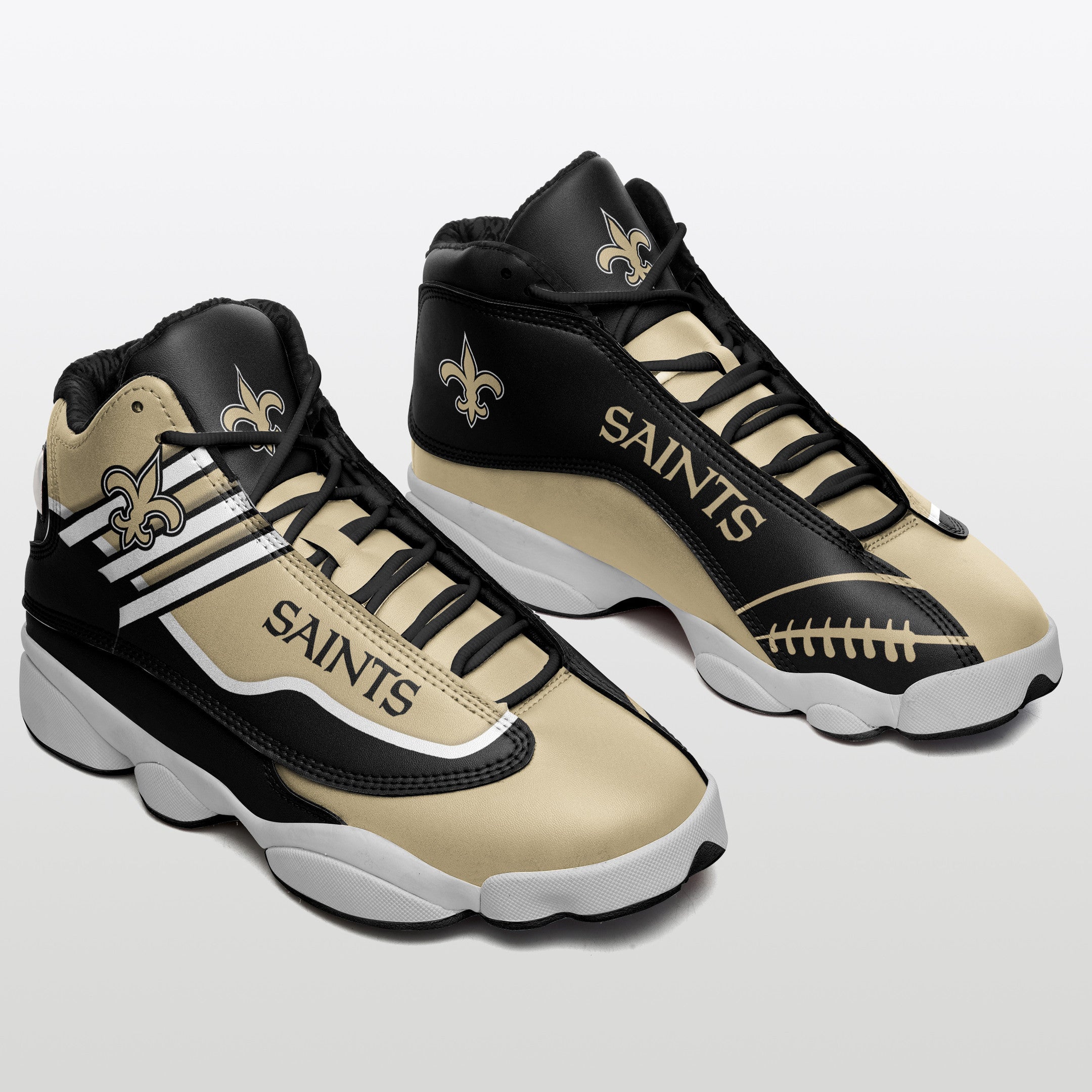 New Orleans Saints NFL JD13 Sneakers Shoes for Men & Women | Custom Fan Gift