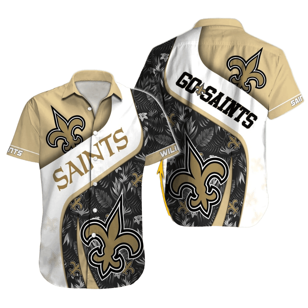 New Orleans Saints Tropical Spirit Aloha Hawaiian Shirt for Men & Women