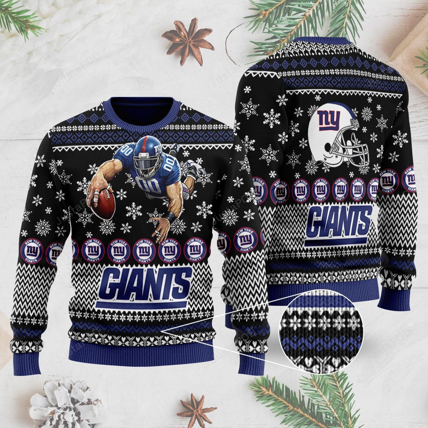 New York Giants Ugly Christmas Sweater, Perfect Holiday Gift