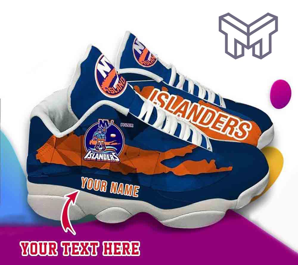 New York Islanders JD13 Sneakers Shoes for Men & Women | Custom Fan Gift