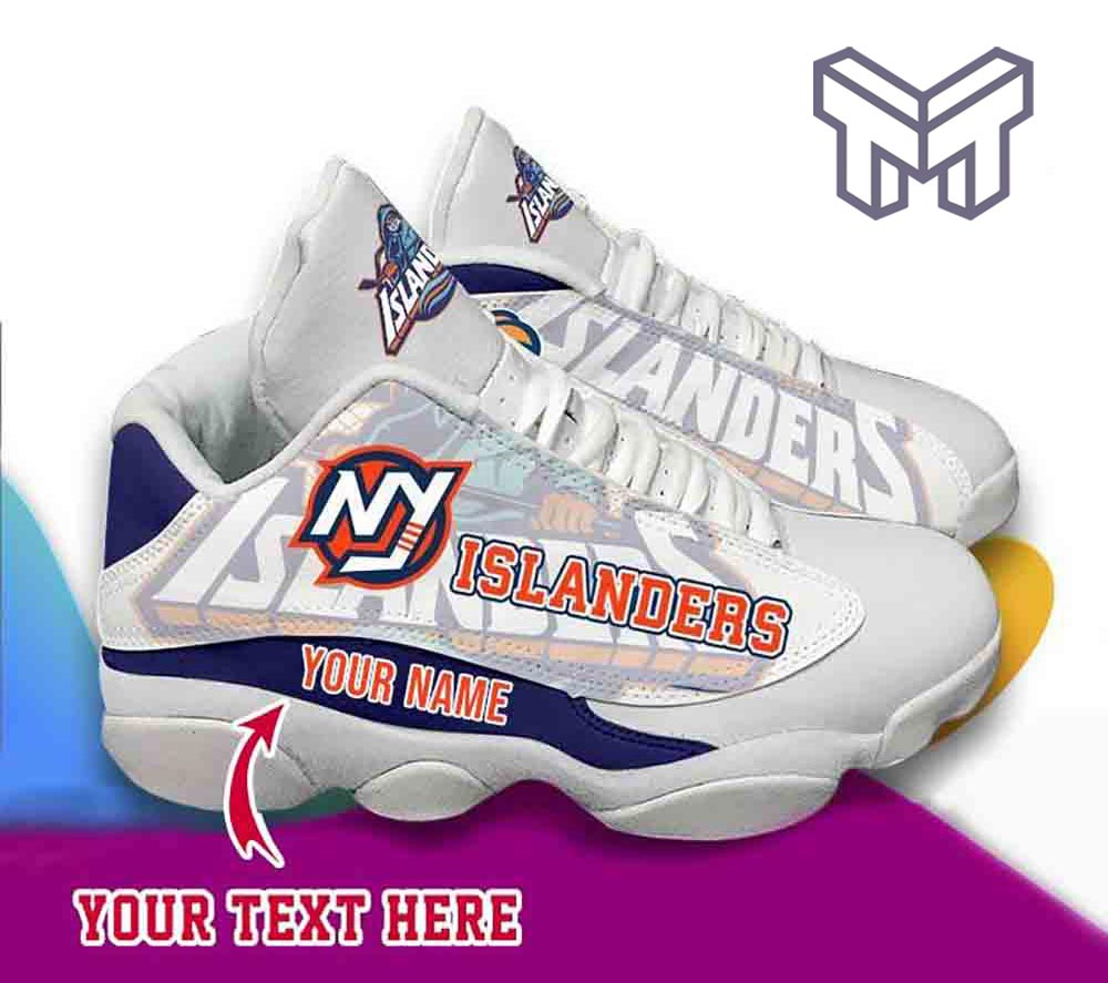 New York Islanders JD13 Sneakers Shoes for Men & Women | Custom Fan Gift