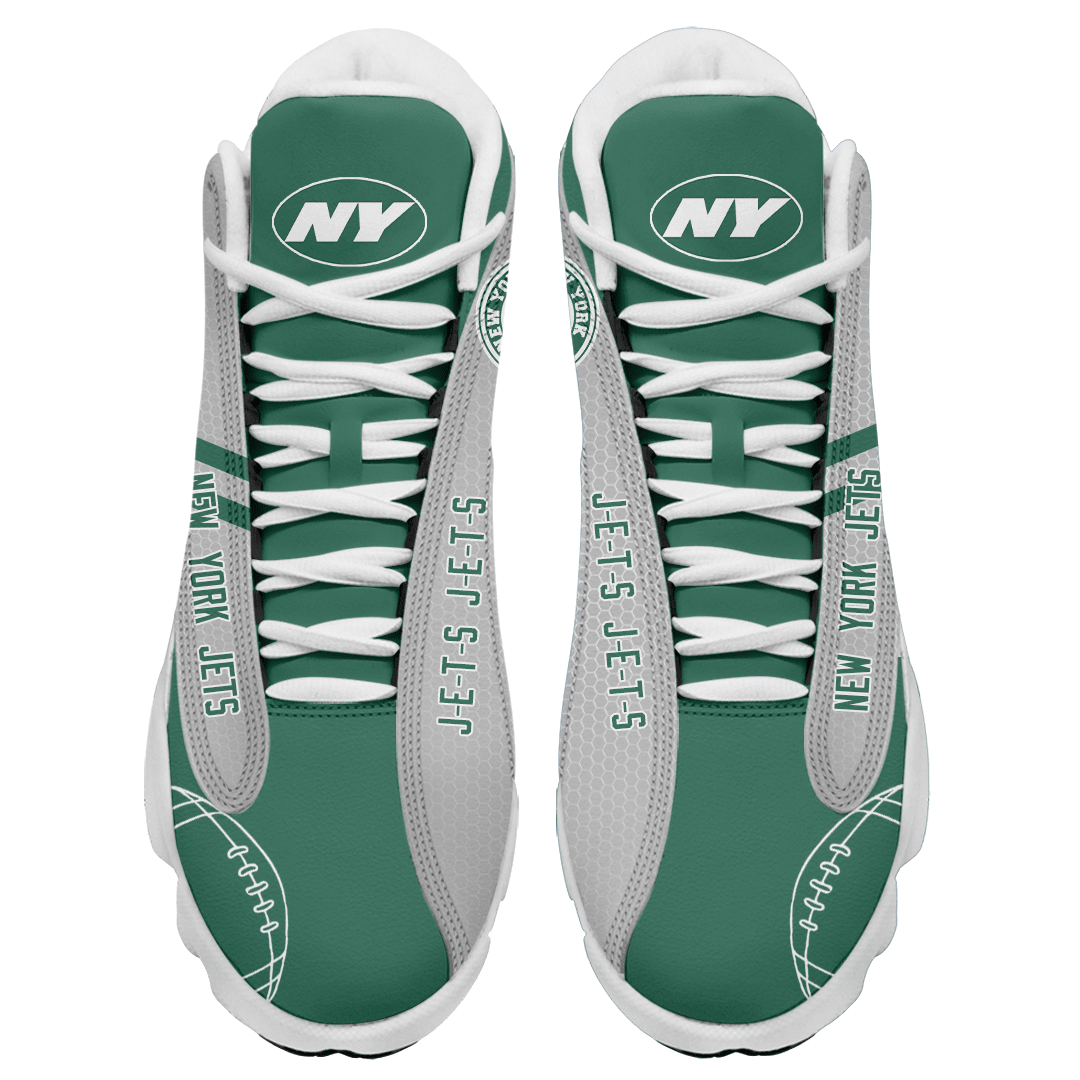 New York Jets NFL JD13 Sneakers Shoes for Men & Women | Custom Fan Gift - Image 3