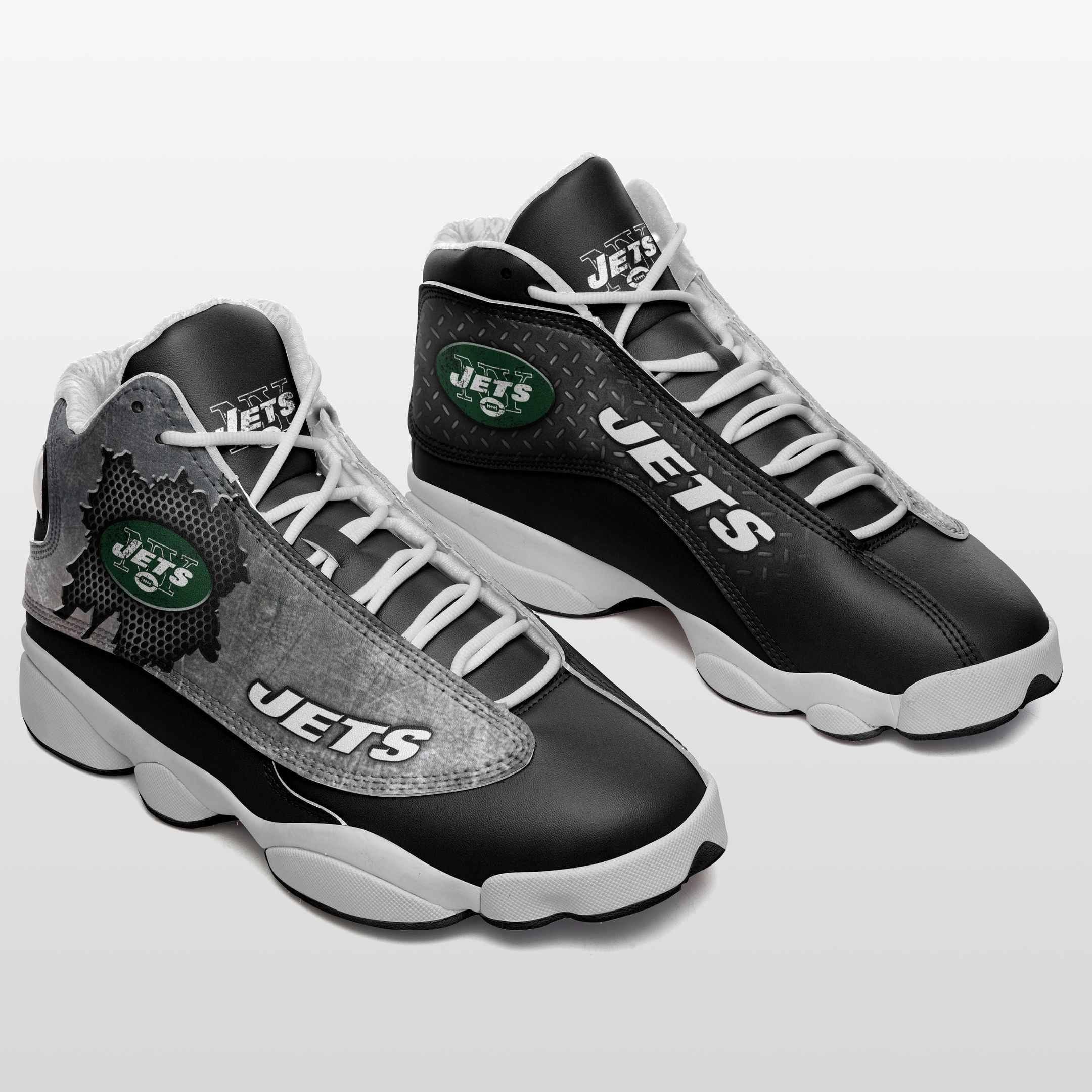 New York Jets NFL JD13 Sneakers Shoes for Men & Women | Custom Fan Gift