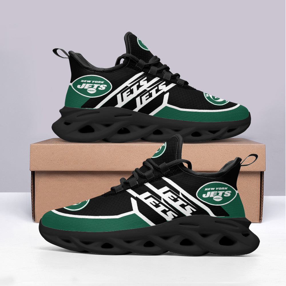 New York Jets NFL Max Soul Shoes Sneakers for Men And Women – NFL Football Fan Shoes, Team Sneakers