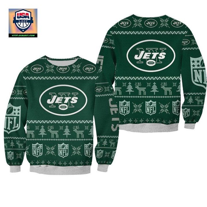 New York Jets Nfl Ugly Sweater Christmas 3D Sweater