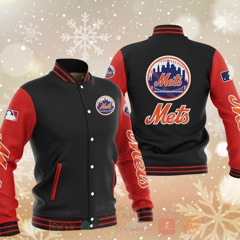 New York Mets Varsity Baseball Jacket for Men & Women | MLB Team Fan Gift