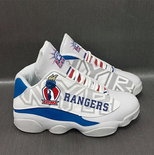 New York Rangers JD13 Sneakers Shoes for Men & Women | Custom Fan Gift