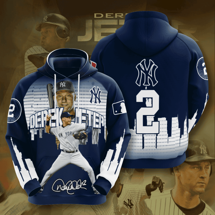 New York Yankees 3D All Over Print Hoodie & Zip Hoodie