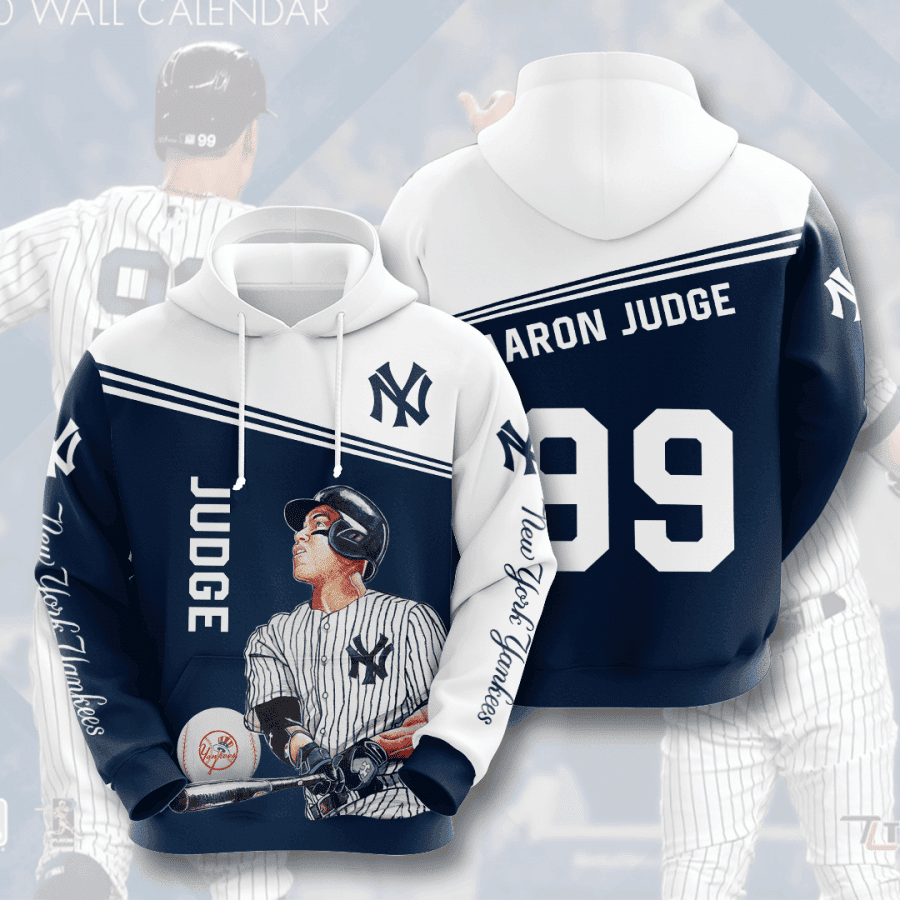 New York Yankees 3D All Over Print Hoodie & Zip Hoodie