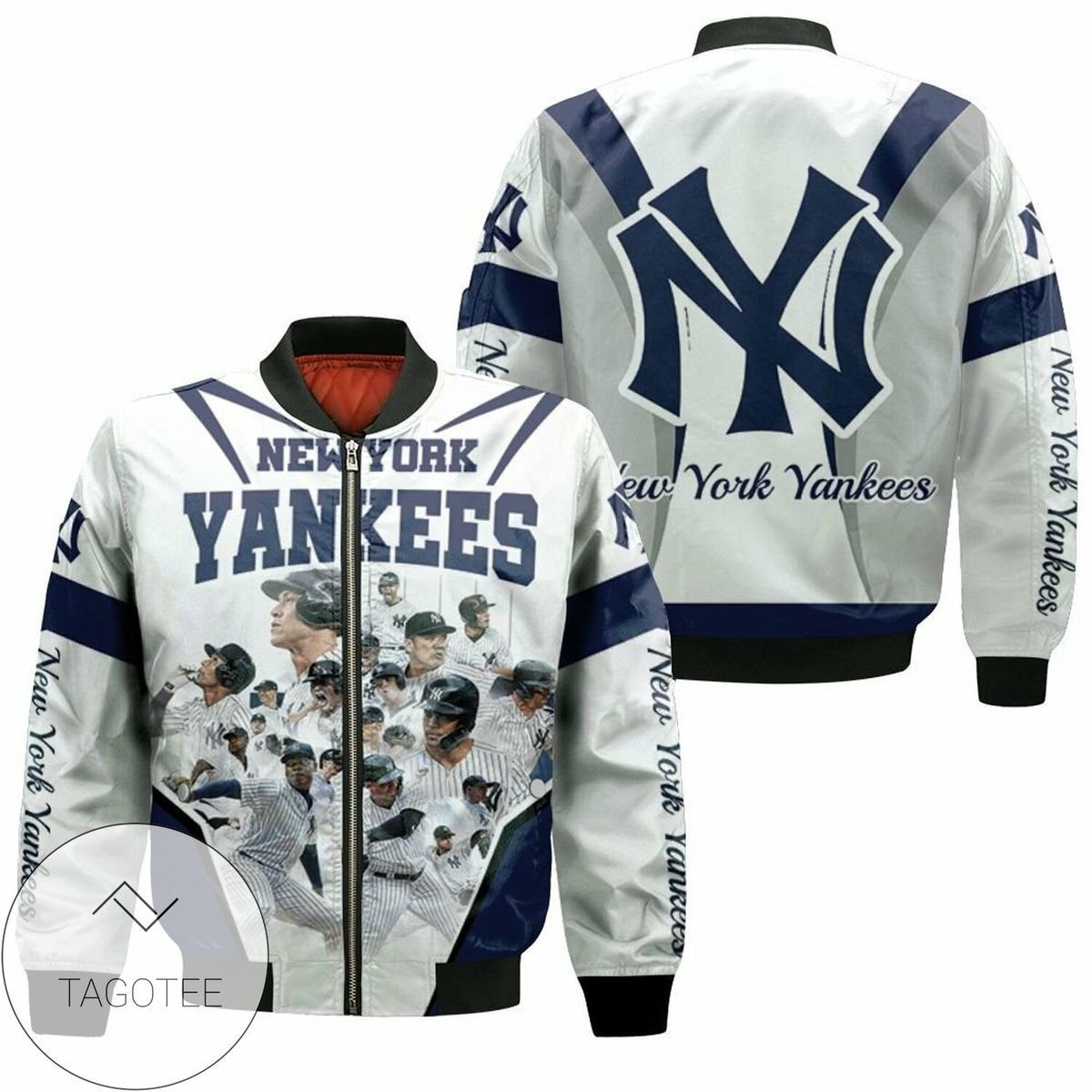 New York Yankees Best Players In One For Fan Bomber Jacket | MLB Team Jacket for Men & Women | Baseball Fan Gift