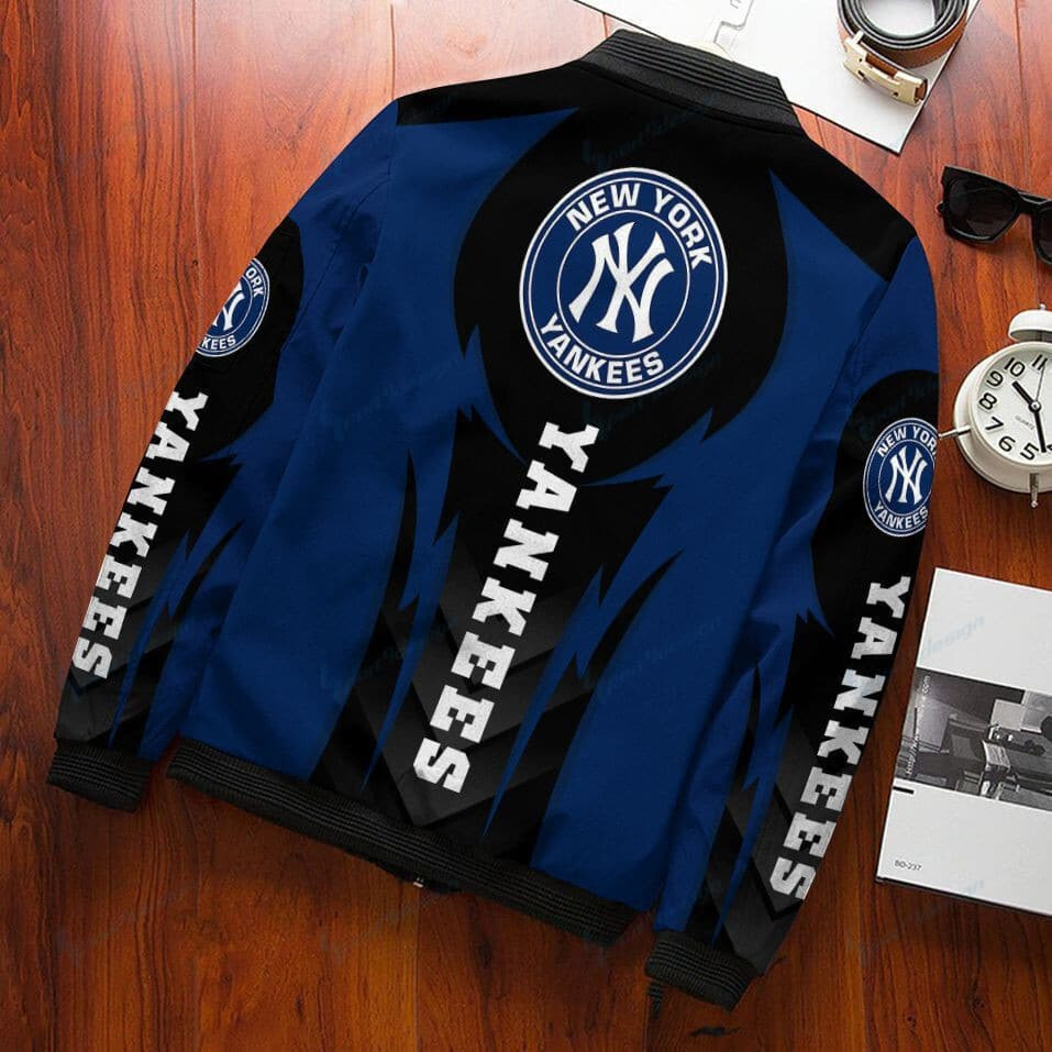 New York Yankees Bomber Jacket | MLB Team Jacket for Men & Women | Baseball Fan Gift