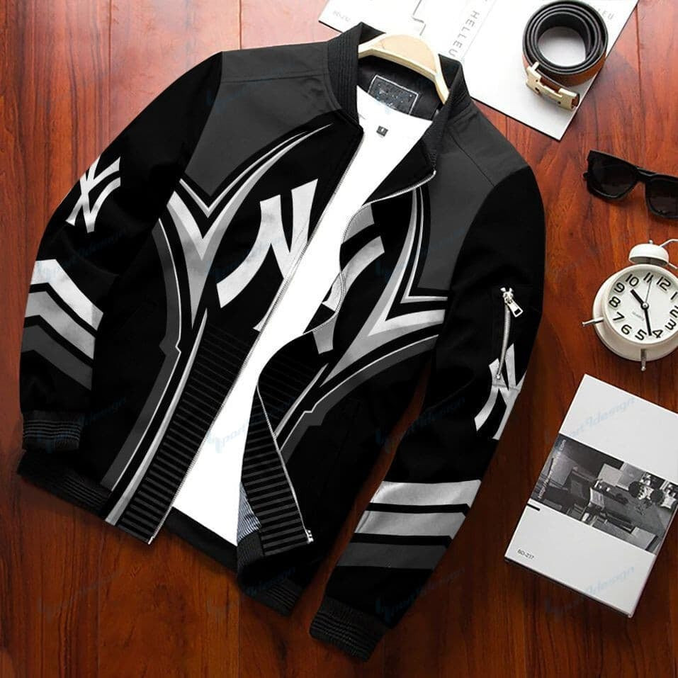 New York Yankees Bomber Jacket | MLB Team Jacket for Men & Women | Baseball Fan Gift