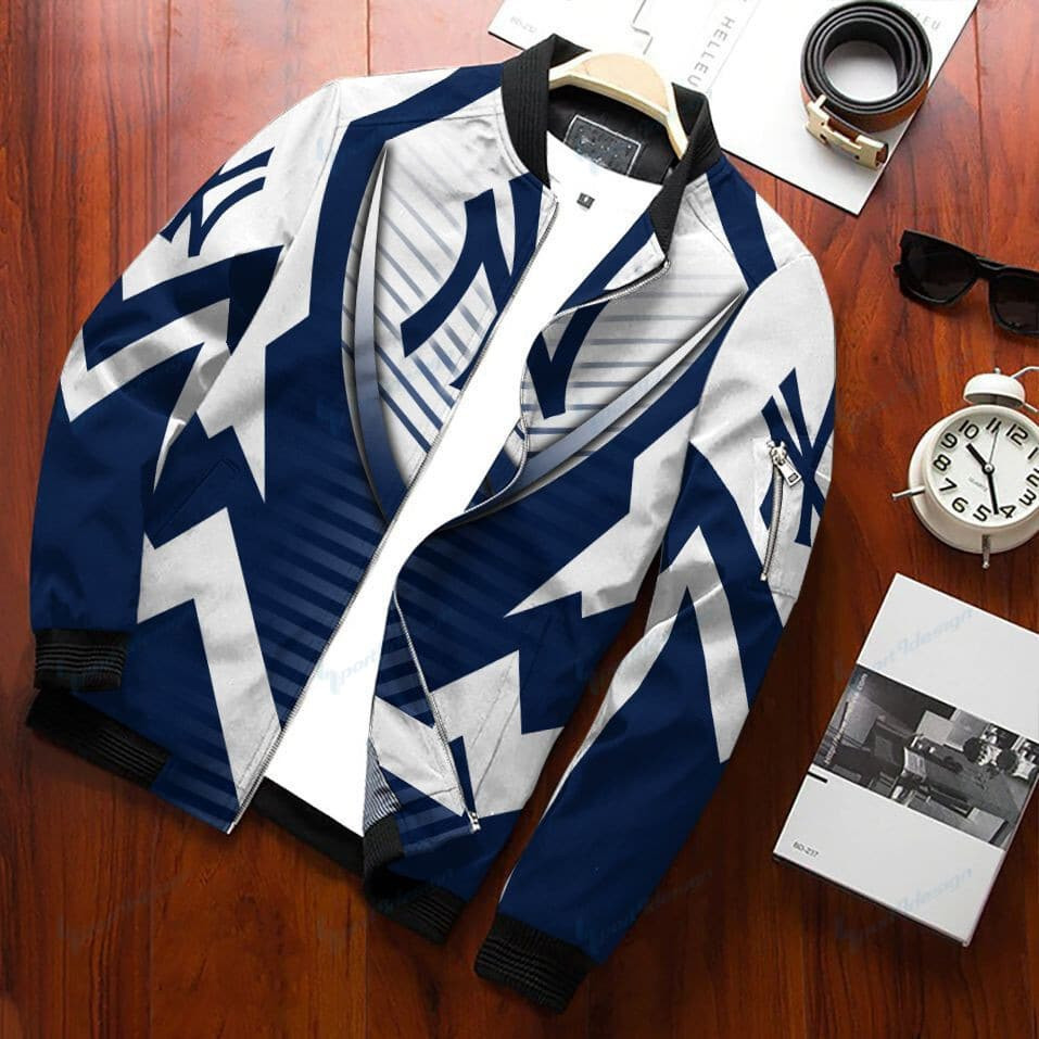 New York Yankees Bomber Jacket | MLB Team Jacket for Men & Women | Baseball Fan Gift