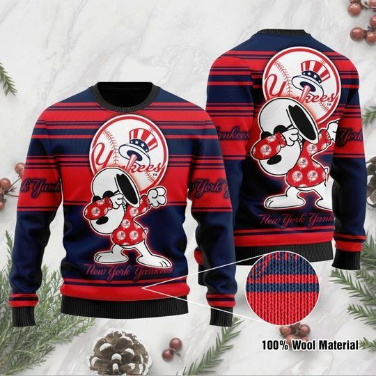 New York Yankees Christmas For Fans Ugly Christmas Sweater, Perfect Holiday Gift