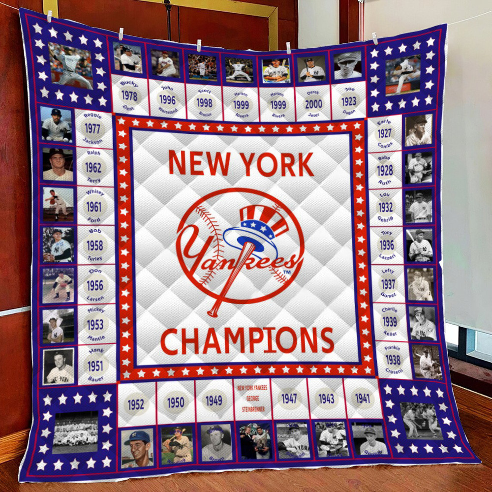 New York Yankees Fleece Blanket Quilt Blanket For Bed