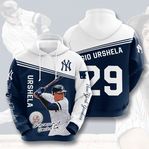 NEW YORK YANKEES Gio Urshela 3D All Over Print Hoodie & Zip Hoodie