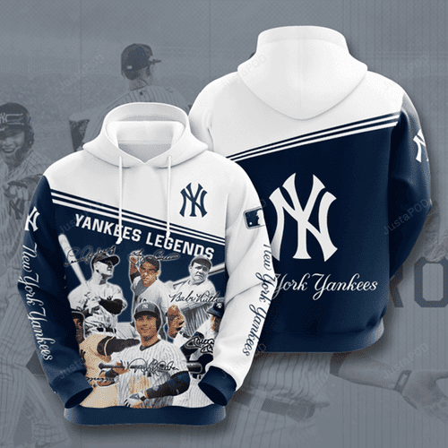 New York Yankees Legends 3D All Over Print Hoodie & Zip Hoodie