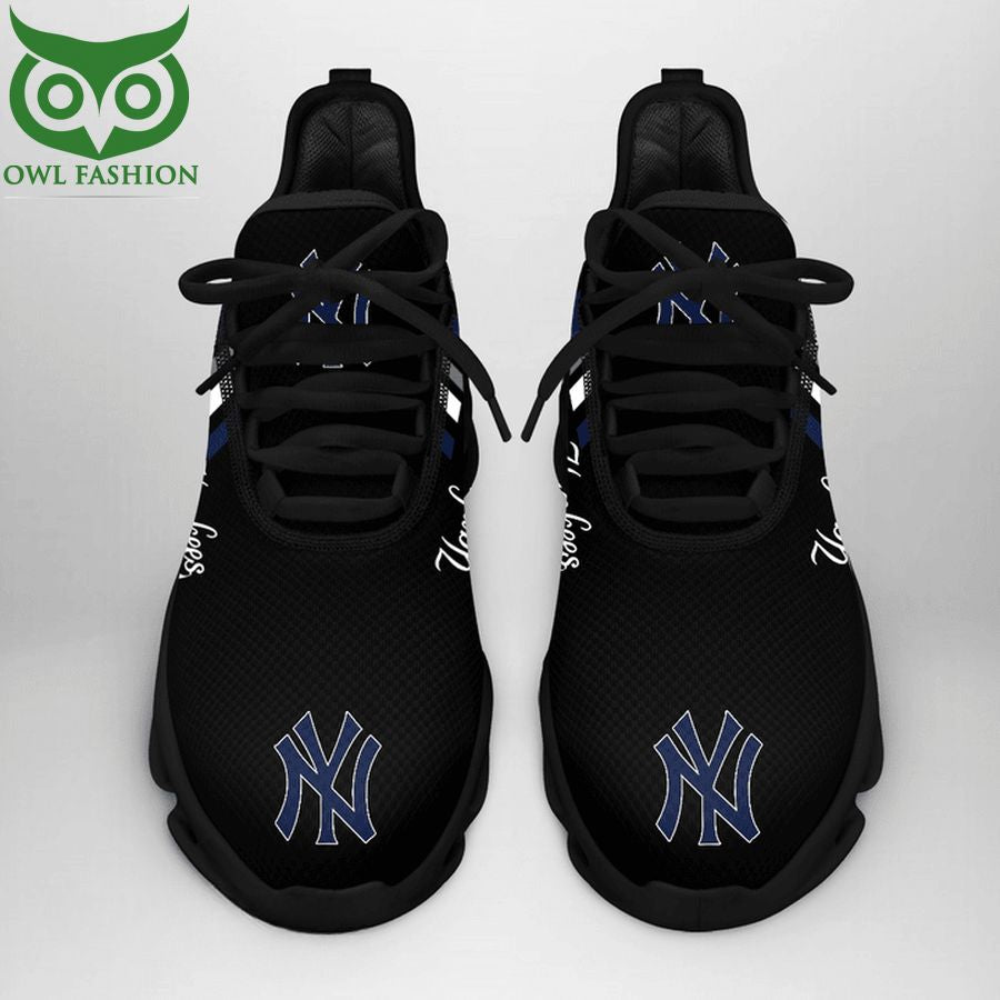 New York Yankees Max Soul Shoes Sneakers for Men And Women – MLB Baseball Fan Shoes, Team Sneakers