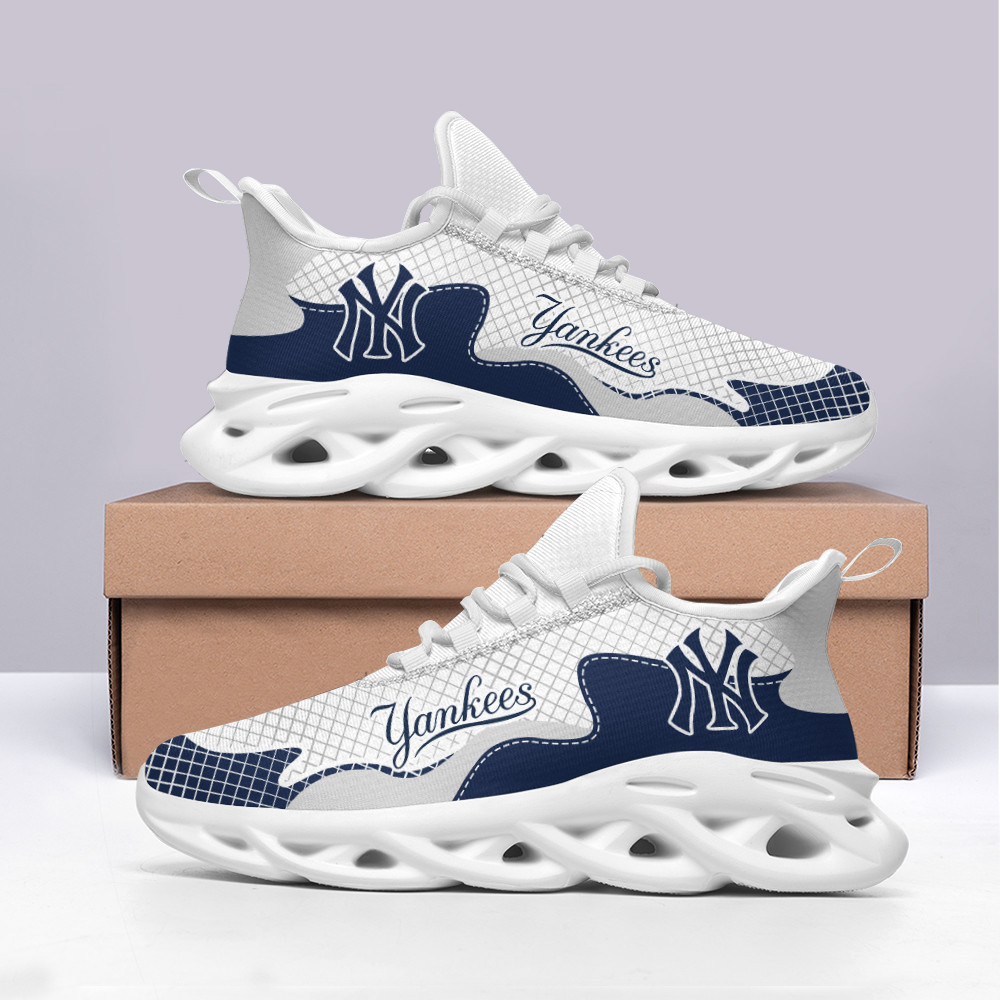 New York Yankees Max Soul ShoesSneakers for Men And Women – MLB Baseball Fan Shoes, Team Sneakers