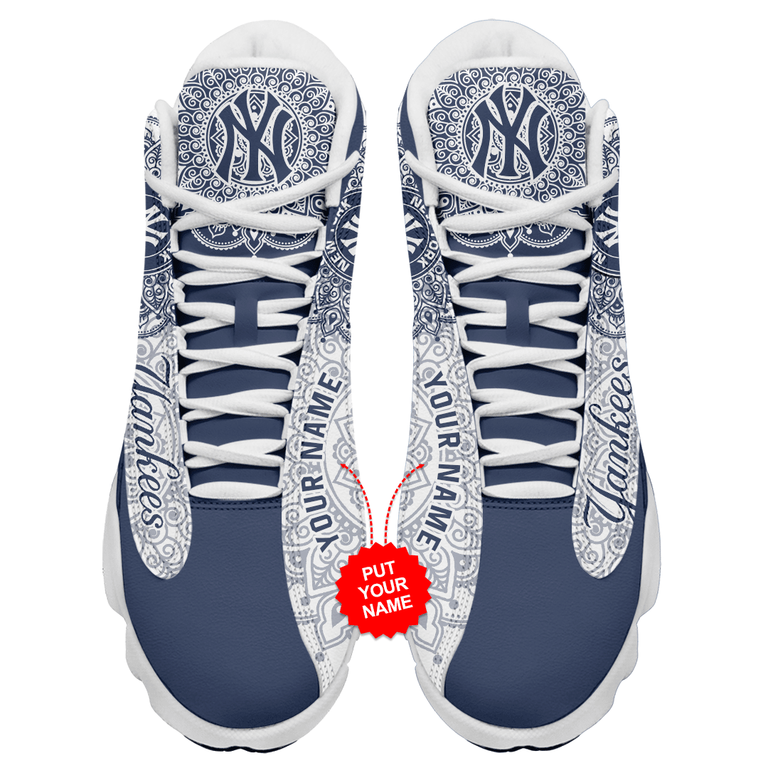 New York Yankees NFL JD13 Sneakers Shoes for Men & Women | Custom Fan Gift - Image 3