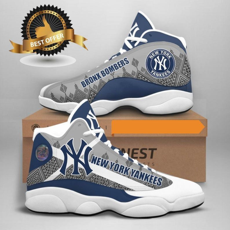 New York Yankees NFL JD13 Sneakers Shoes for Men & Women | Custom Fan Gift