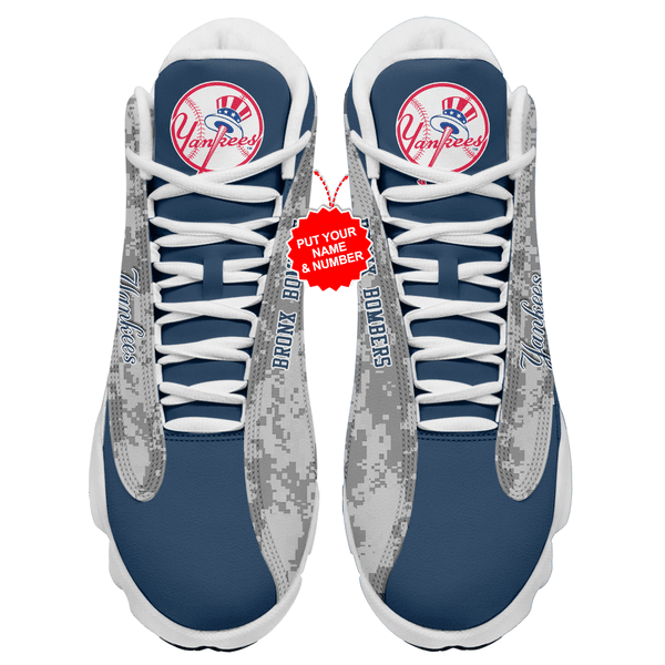 New York Yankees NFL JD13 Sneakers Shoes for Men & Women | Custom Fan Gift - Image 3